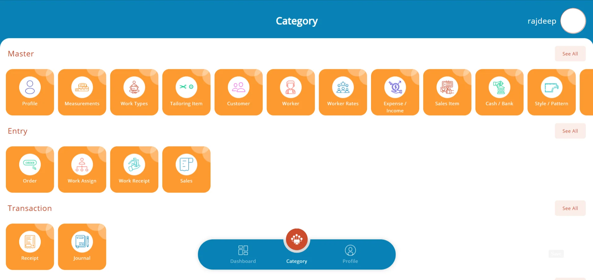 Quick Tailoring Web App Image