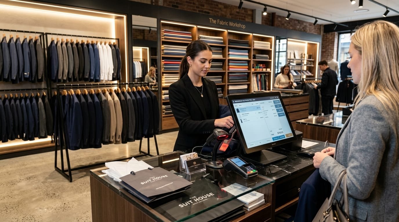 Clothing Retail POS and Fabric Showroom