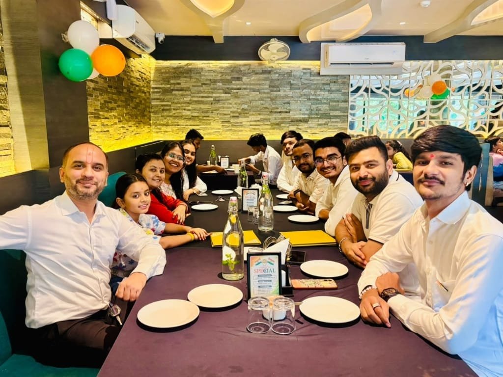 Team Lunch Gathering at Sunrise